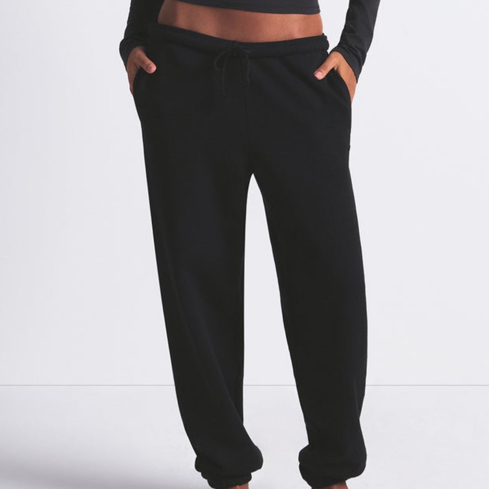 SKIMS Cotton Fleece Classic Joggers LARGE